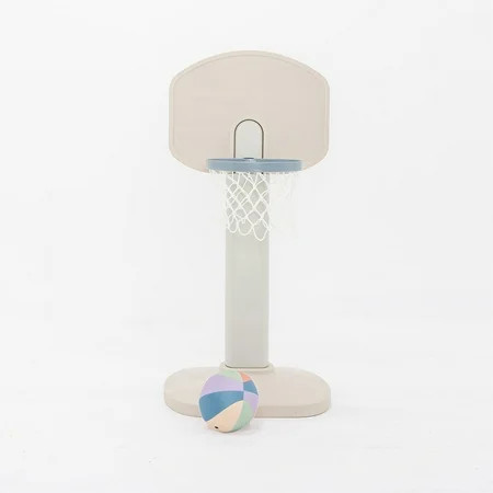 Playsmol Basketball Hoop (Traditional Blue Rim, Colorblock Ball) | Walmart (US)