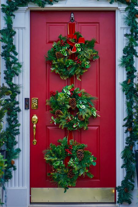 This trio wreath is absolutely stunning, great quality and makes such a statement on my door for Christmas decorating! I’m linking it below ⬇️ #christmasdecor #holidaydecor #wreath #ltkhome

#LTKHolidaySale #LTKHoliday #LTKCyberWeek