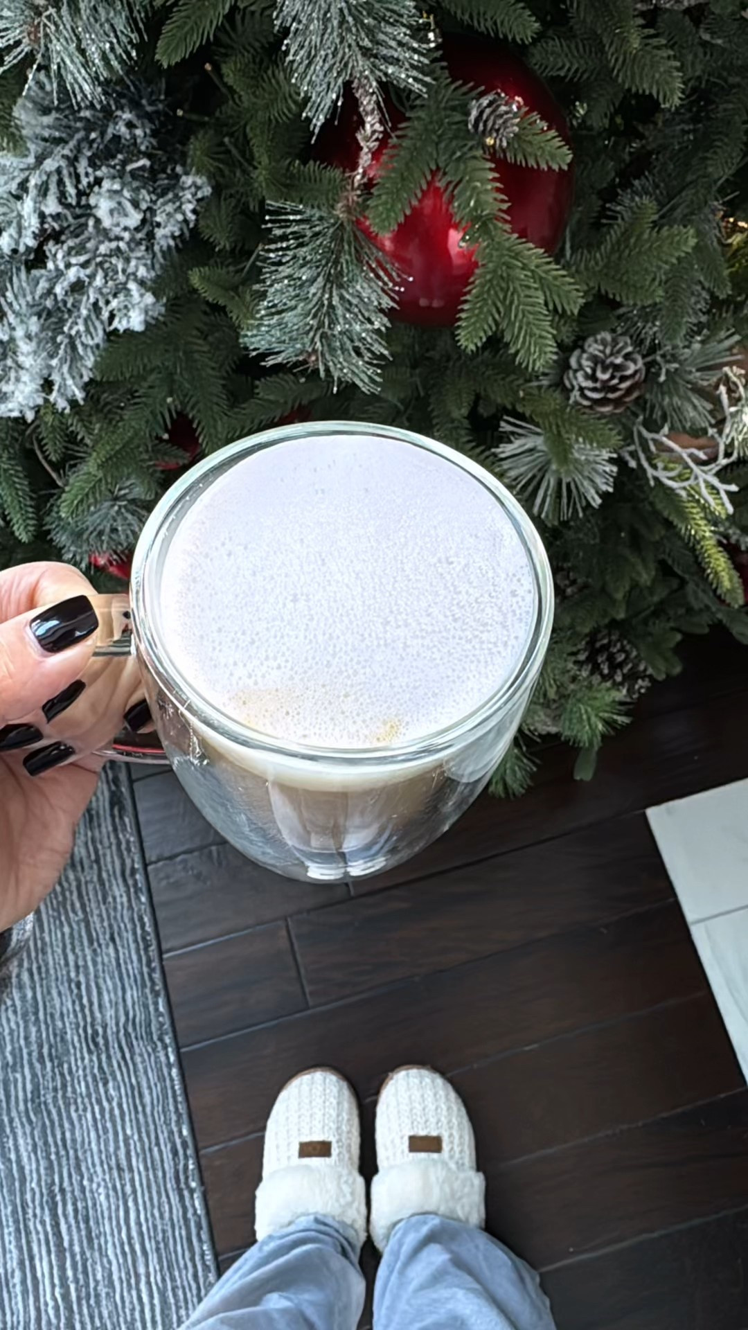 My favorite double-walled coffee mugs ☕️ And I just grabbed these Amazon slippers they’re super cute and give UGG vibes. The quality of real UGGs is definitely better, but for the price and for wearing around the house, these are perfect.

Mugs and slipped make a great gift idea! 

#LTKGiftGuide #LTKHome #LTKOver40