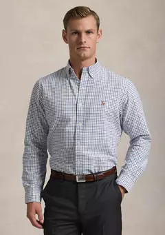 Polo Ralph Lauren Classic Fit Tattersall Oxford Shirt | Belk