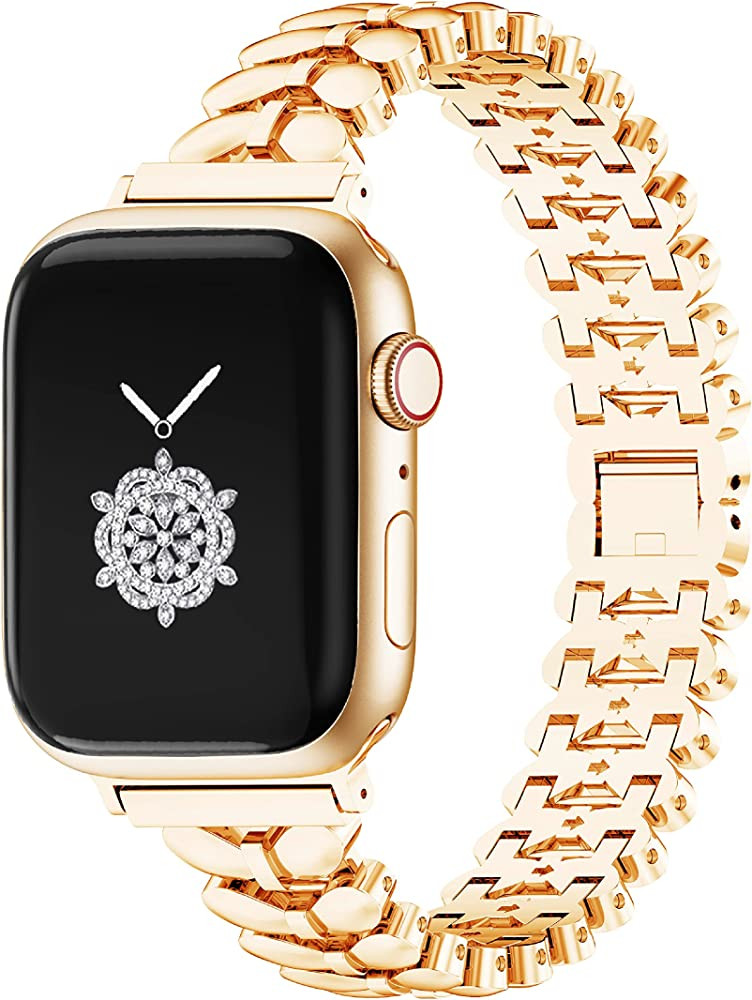 Kolgios 38/40/41mm 42/44/45mm Women Classy Smartwatch Band Compatible for Apple Watch Series 9/8/... | Amazon (US)