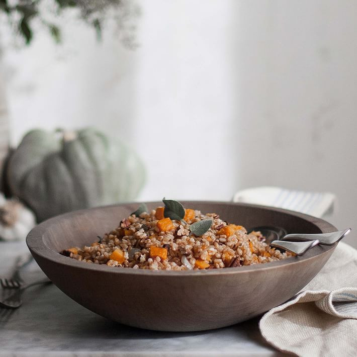 Farmhouse Pottery Crafted Wooden Bowls | West Elm (US)