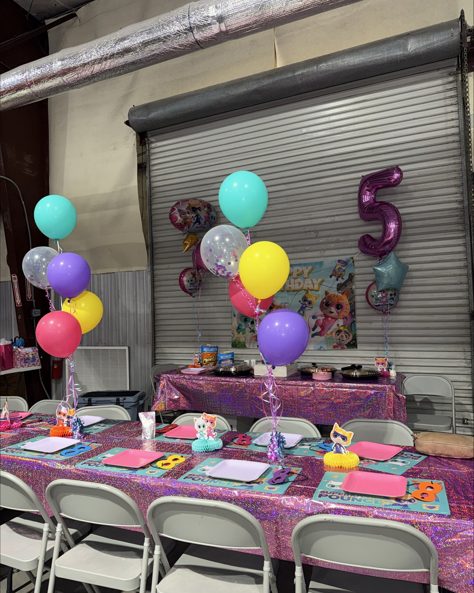 Super kitty birthday party for my 5 year old 🥹😭 