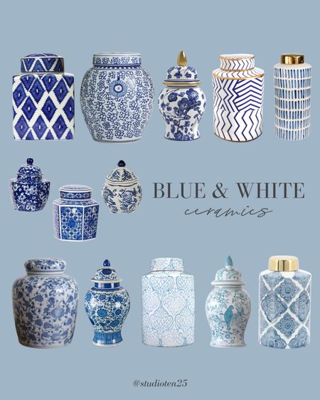 4 reasons why I LOVE blue and white ceramics. 💙⬇️

1. Whether you style them in groups or individually,  they make a cohesive statement and work with a mix of design styles. 

2. From modern to traditional, they are a great way to bring in patterns without being too bold. 

3. They make a killer focal point when grouped on an entry console or in bookshelves.

4. They make the perfect addition to a fireplace mantle and look gorgeous with a handful of droopy tulips.

#LTKhome #LTKstyletip #LTKfindsunder100