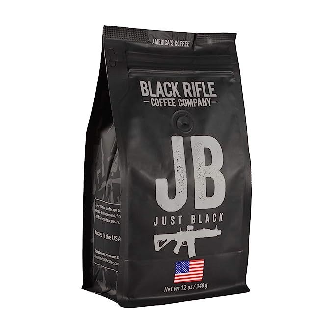 Black Rifle Coffee Ground (Just Black (Medium Roast), 12 Ounce) | Amazon (US)