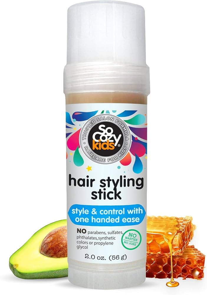 So Cozy Kids Hair Wax Stick, Easy & Quick Styling Wax Stick for Hair (2 Oz) Flyaway Hair Tamer, S... | Amazon (US)