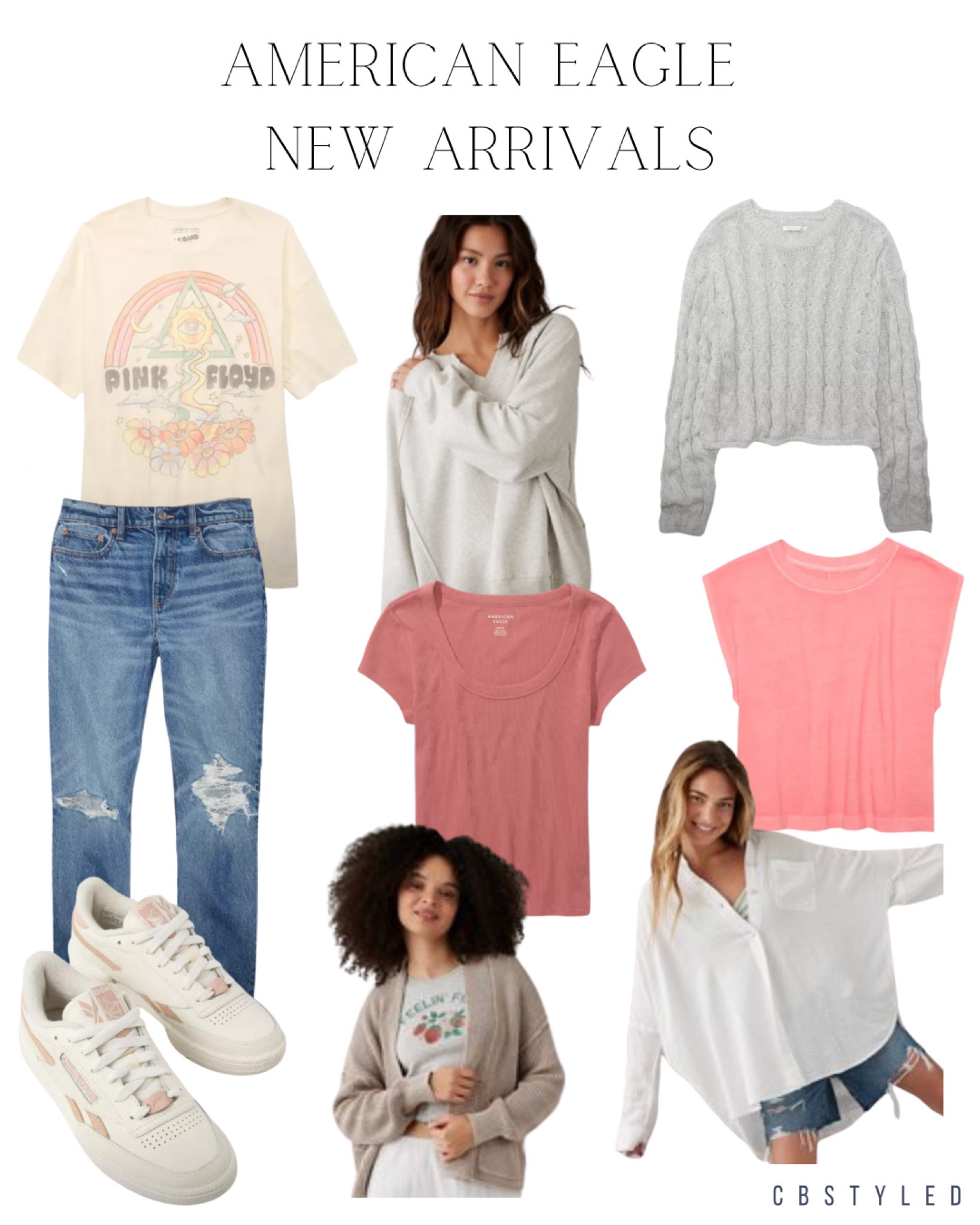 New arrivals from American Eagle, spring outfit ideas, spring fashion finds, new from American Eagle 

#LTKfindsunder100 #LTKstyletip