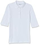 Lacoste Women's 3/4 Sleeve Pique Polo Shirt, White, 4 | Amazon (US)