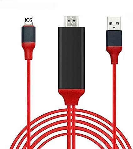 HDMI Adapter Cable Compatible with i-Phone/i-Pad, Full HD 1080P Digital AV Adapter Cable for i-Ph... | Amazon (US)