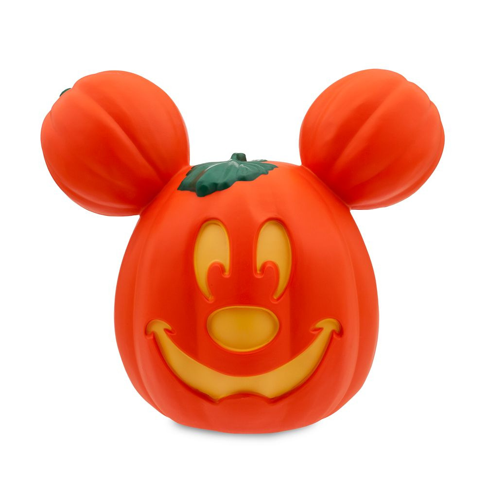 Mickey Mouse Light-Up Jack-o'-Lantern – Halloween – Large | Disney Store