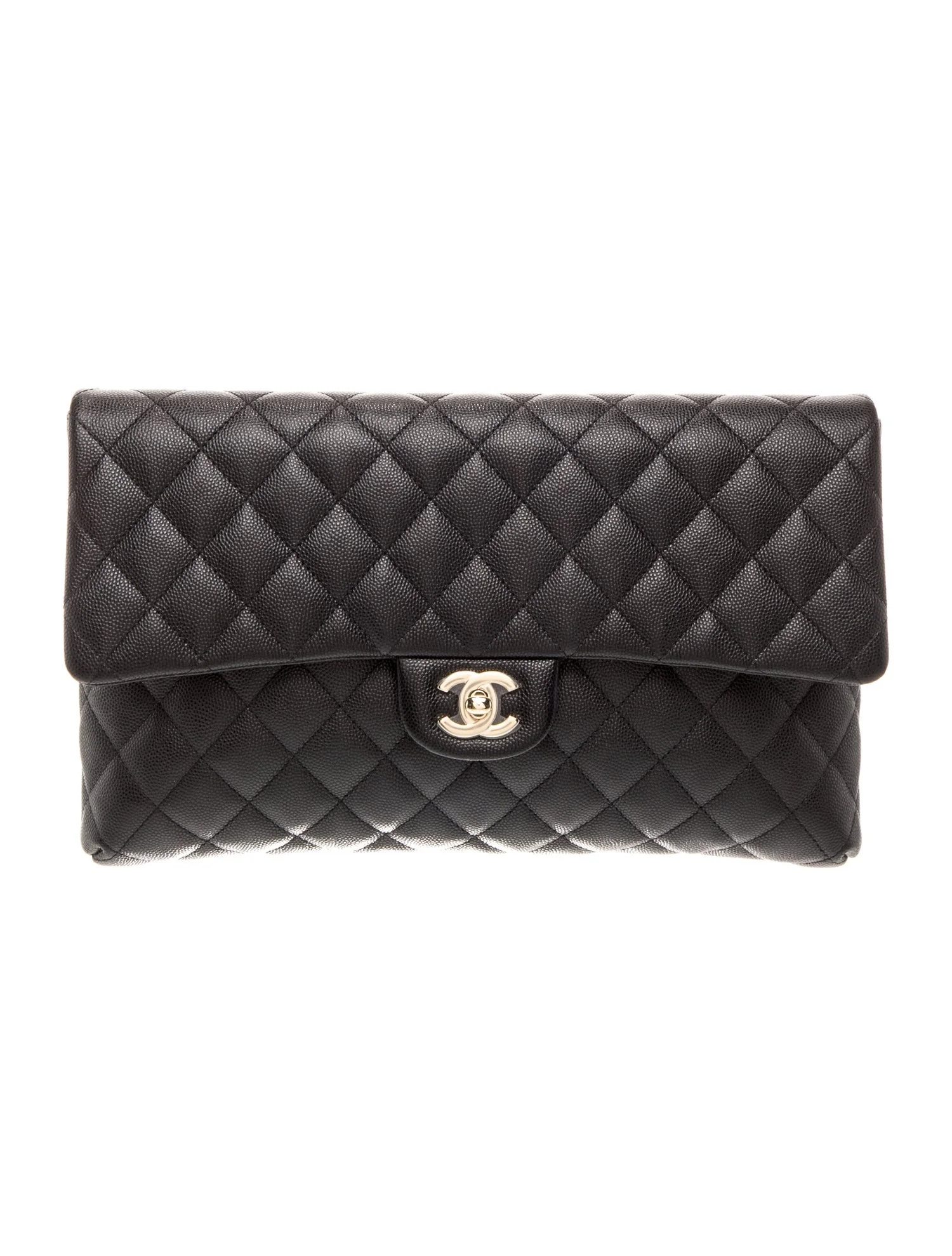 Quilted Flap Clutch | The RealReal