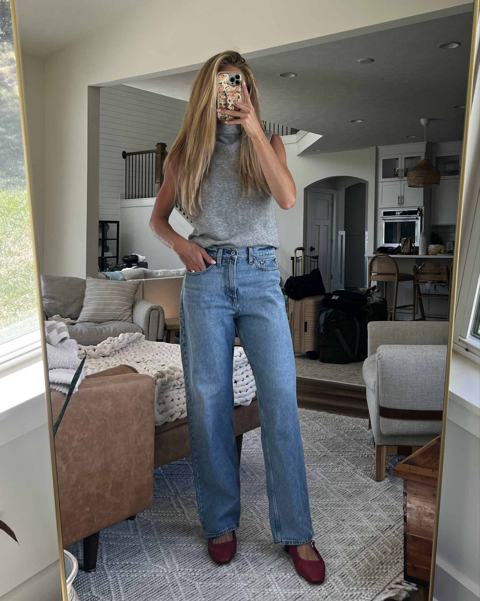 Wearing my true size 27 x long 