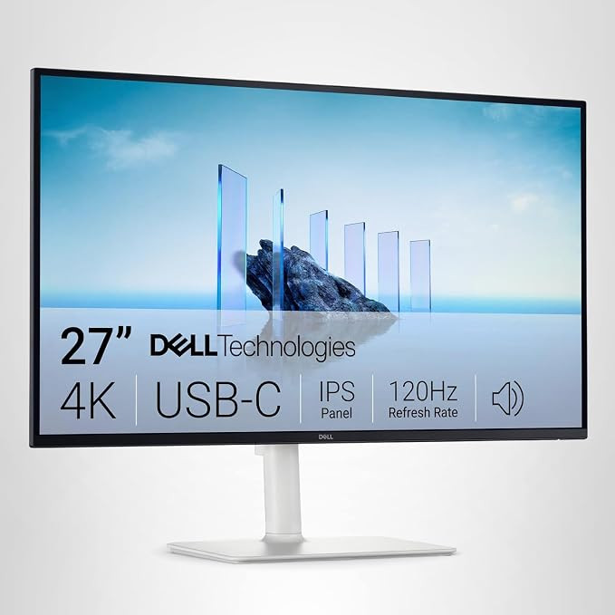 Dell 27 Plus 4K USB-C Monitor - S2725QC - 27-inch 4K (3840 x 2160) 120Hz 16:9 Display, AMD FreeSy... | Amazon (US)