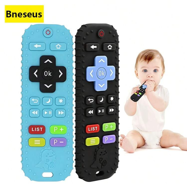 From£1.98£2.58-23%Join & save £0.10 + reduced shippingBneseus 1pc Silicone Teething Toy Remote... | SHEIN