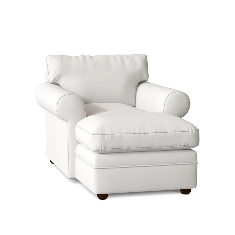 Newton Two Arm Round Chaise Lounge | Wayfair North America