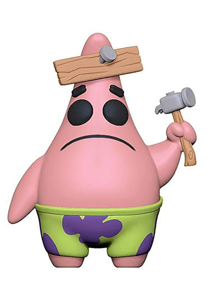 Funko Pop! Animation: Spongebob Squarepants - Patrick with Board, Multicolor, Standard | Amazon (US)