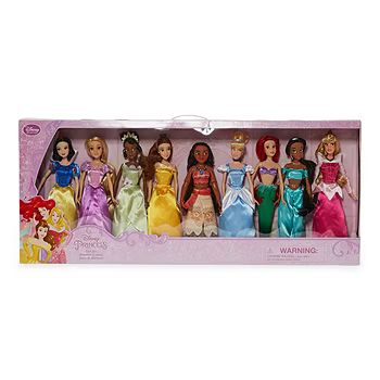 Disney Collection Princess Dolls 9-Piece Playset Princess Doll | JCPenney