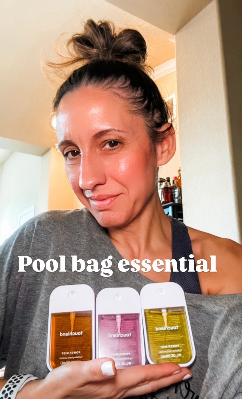 Touchland hand sanitizer is a must for any pool bag or handbag. 
These 3 scents are so good. 
Pool bag essential.

#LTKmomlife #LTKSwim #LTKOver40