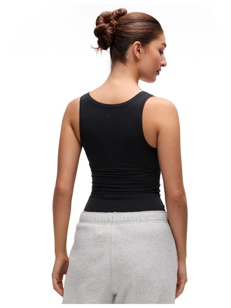 CRZ YOGA Softembrace Tank Tops for Women Casual Going Out Soft Double Lined Crop Basic Sleeveless... | Walmart (US)