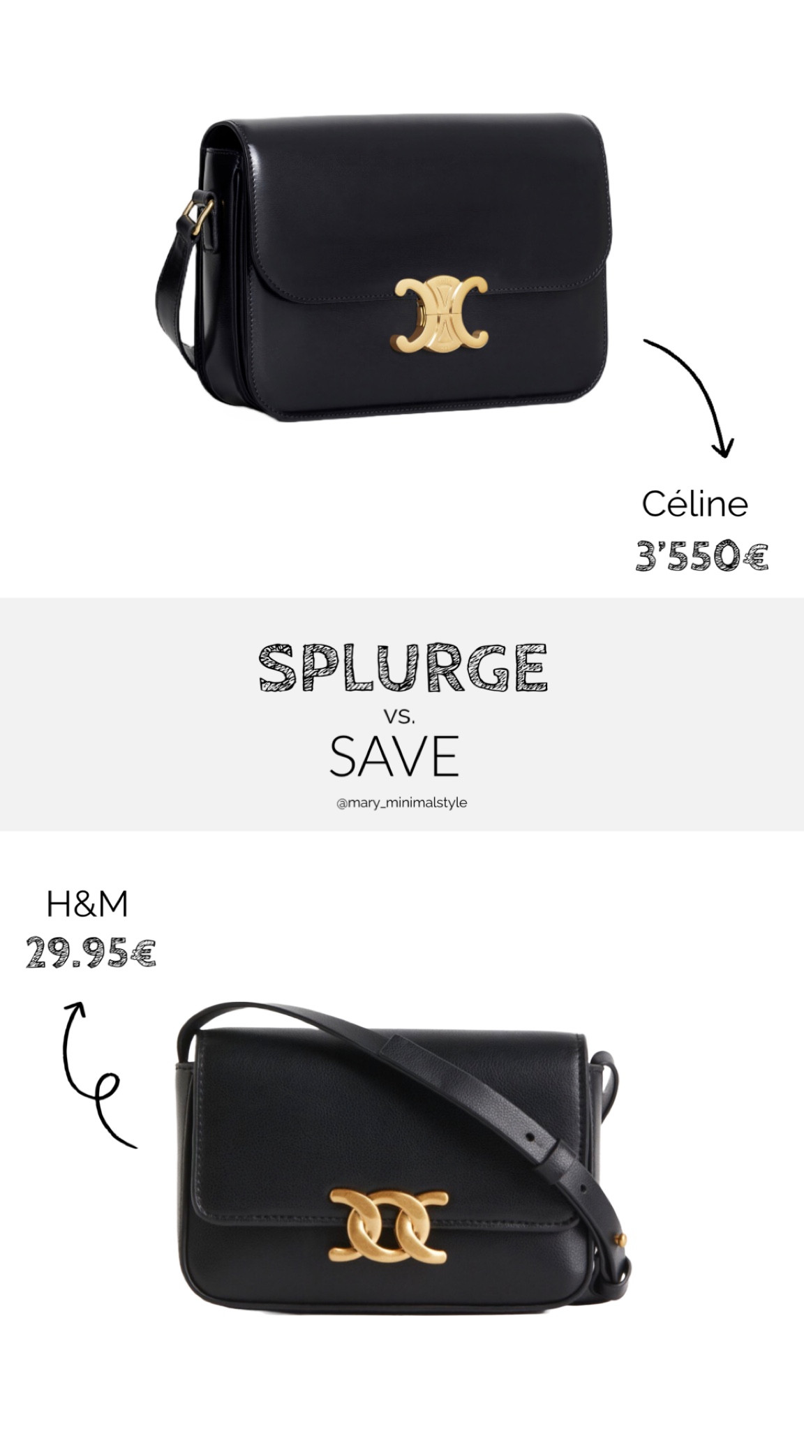Splurge vs. Save ⚡️

#LTKstyletip #LTKitbag #LTKSeasonal