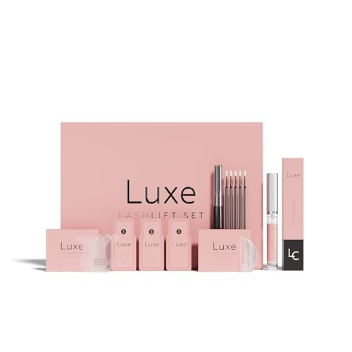 Eyelash Lift Kit by Luxe Cosmetics - Made in USA - Perfectly Curled Lashes for 8 Weeks- Faster Alternative to Lash Serums- 3 Full Applications - Complete Perm Kit to Curl Your Lashes at Home | Amazon (US)