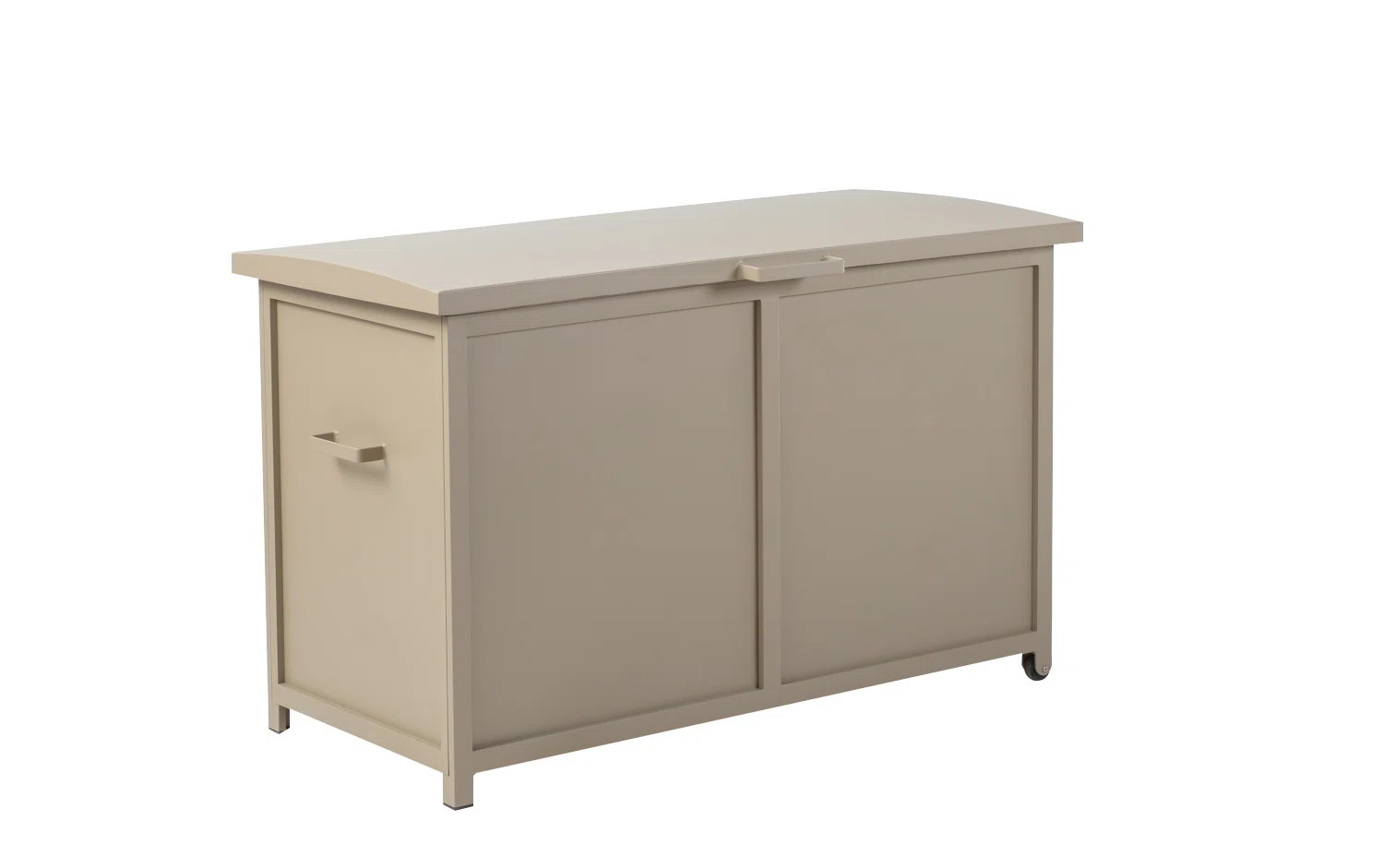 Alfresco Home Yacht 29'' W 254 Gallons Water Resistant Metal Deck Box with Wheels | Wayfair North America