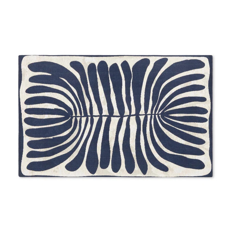 TOWN & COUNTRY Luxe Livie Matisse Cutout Everwash Non-Slip Backing Washable Multi-Use Kitchen Mat | Wayfair North America