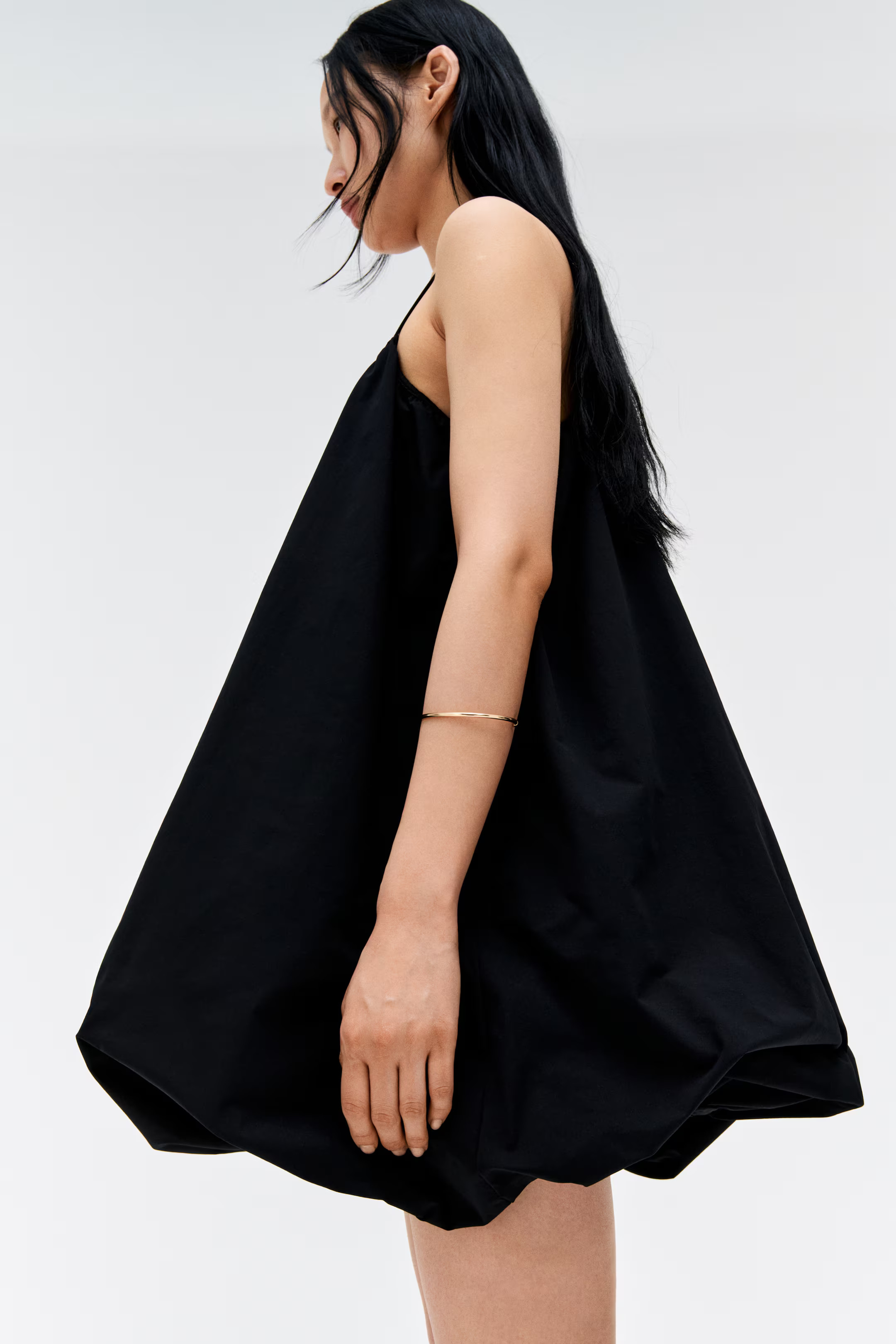 Bubble-Hem Strappy Dress | H&M (US + CA)