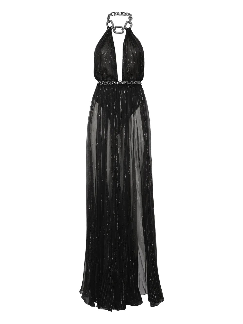 chain-detail maxi dress | Farfetch Global