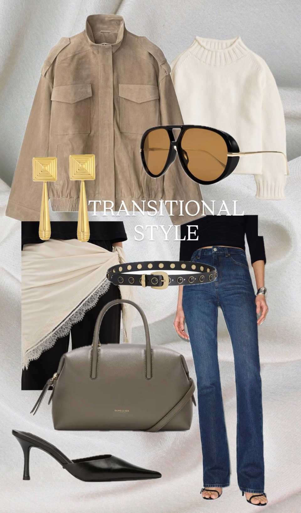 A perfect transitional outfit. Could not make up my mind between the satin scarf or the belt -either one would look amazing. 
Which would you wear?



Business casual wear / work outfits

#LTKWorkwear #LTKSpringSale #LTKootd