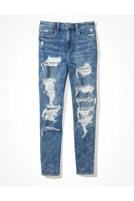 AE Stretch Mom Jean | American Eagle Outfitters (US & CA)