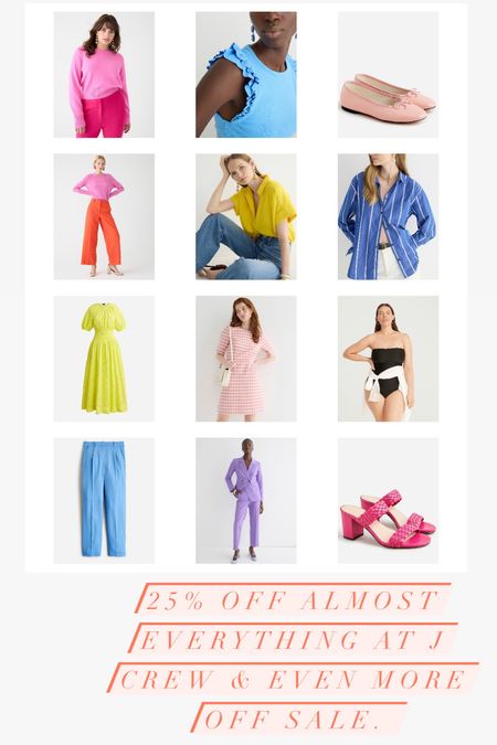 The perfect time to grab clothes for Easter or Passover! A roundup if all the best colorful finds + the best rated bathing suit of all time. 

#LTKworkwear #LTKsalealert #LTKswim