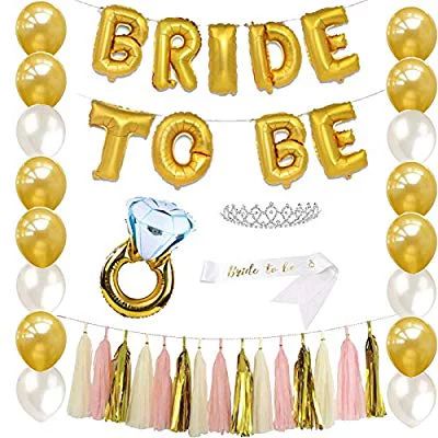 Bachelorette Party Decorations Bridal Shower Decorations Kit For the Perfect Fun and Classic Party | Walmart (US)