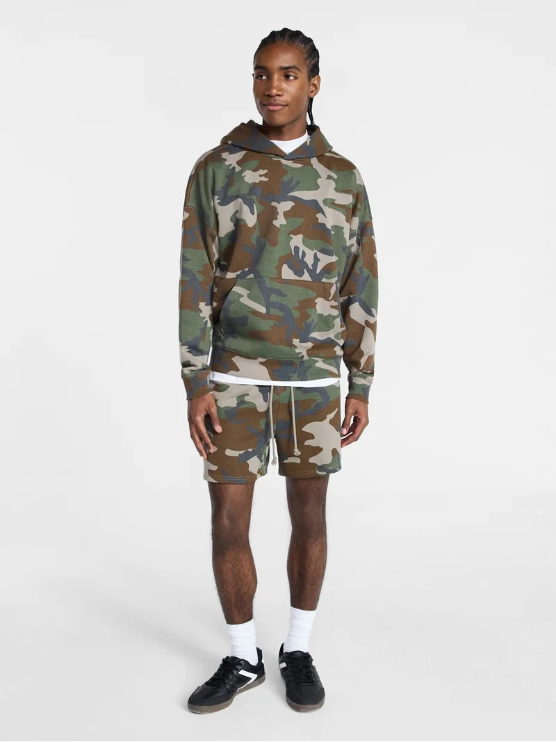 No Boundaries Jogger Shorts, 6" Inseam, Men's XS-5XL | Walmart (US)