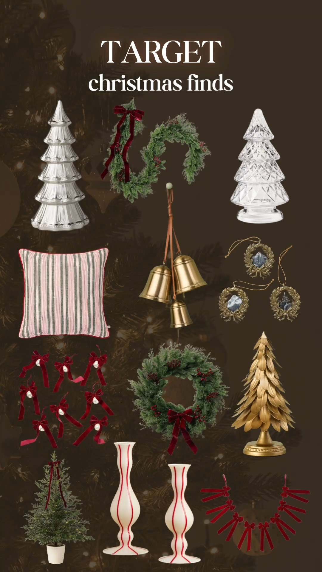 @target christmas decor i love 

 