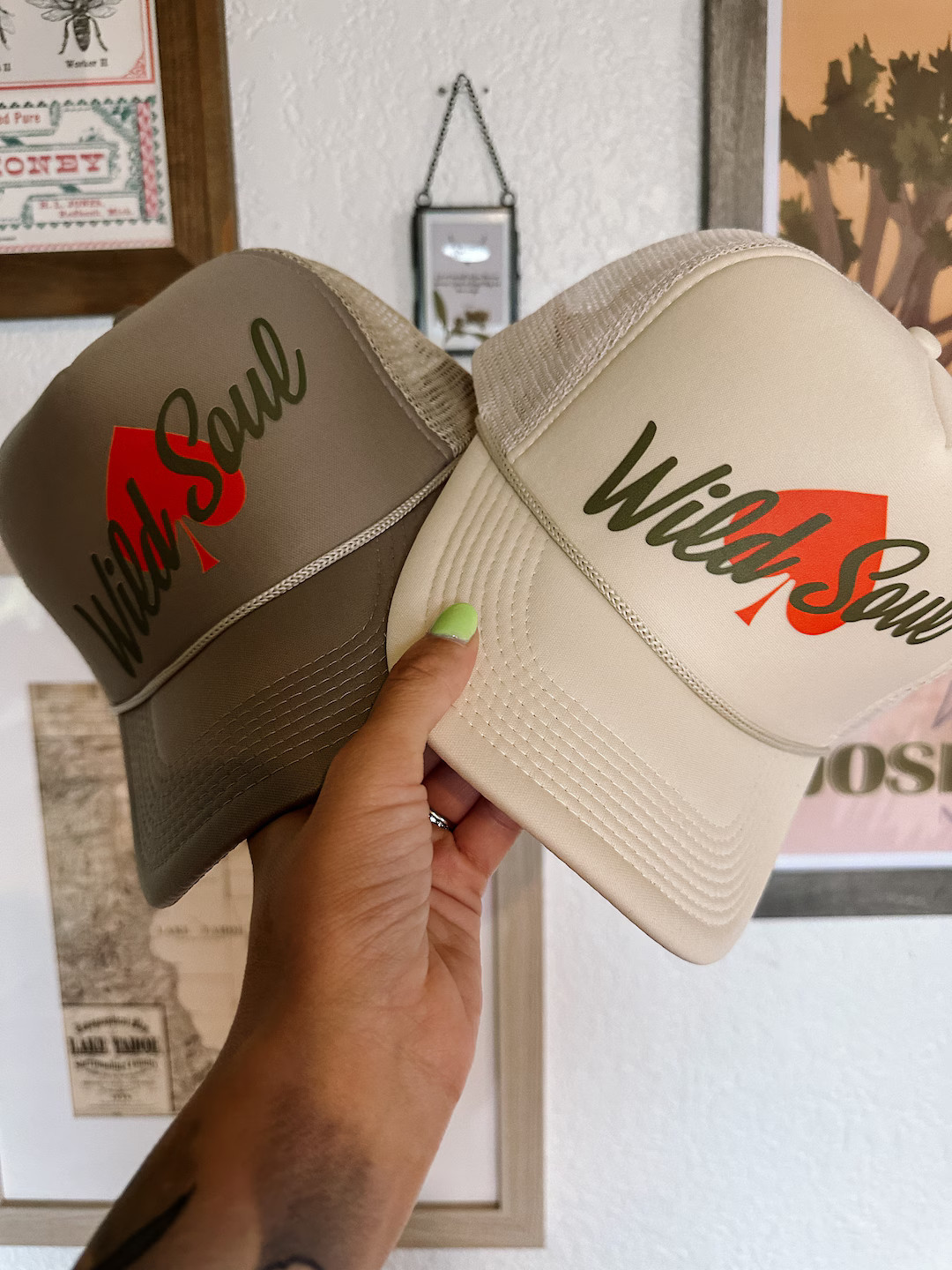 Wild Soul Trucker Hat - Etsy | Etsy (US)