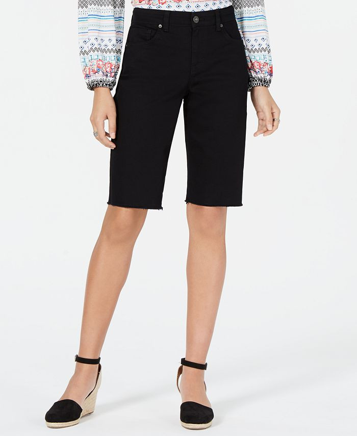 Style & Co Cutoff Bermuda Shorts, Created for Macy's & Reviews - Shorts - Women - Macy's | Macys (US)
