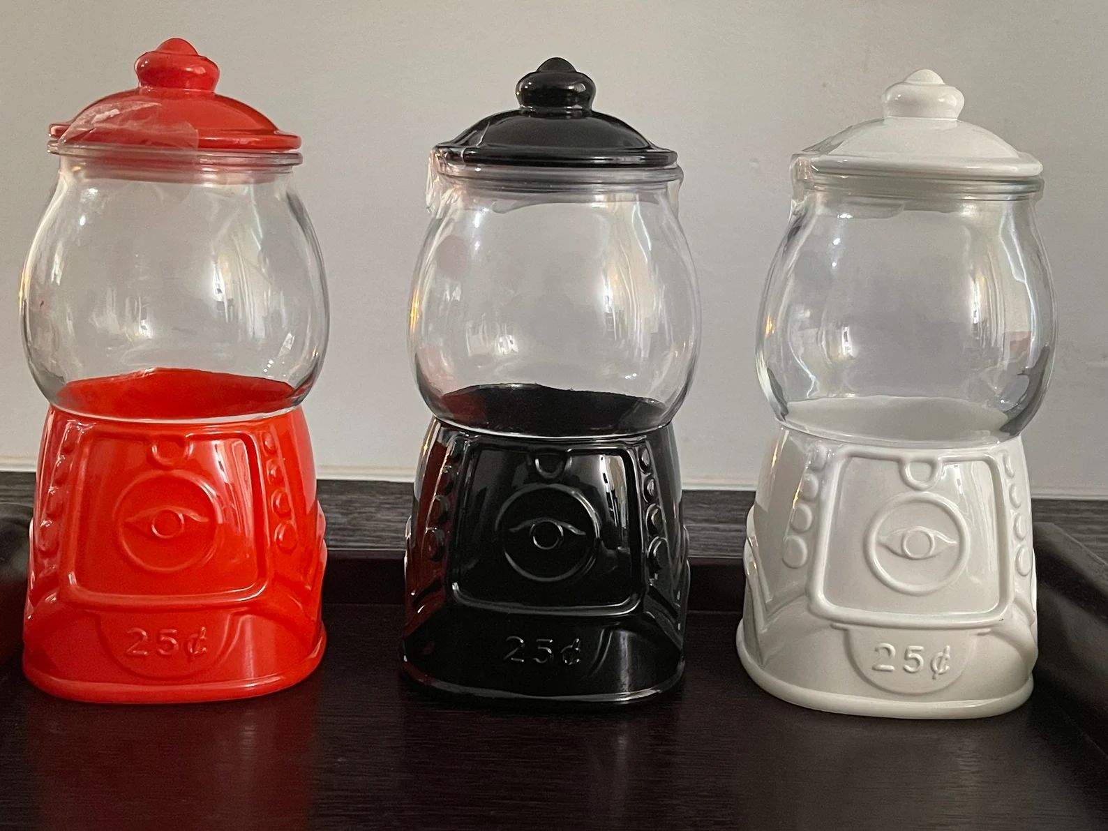 Target Gumball Machine 3 Ct Set  Black White and Red | Etsy | Etsy (US)
