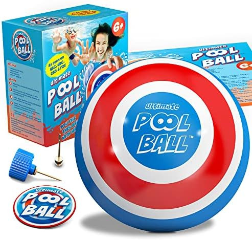 The Ultimate Pool Ball - Fill It with Water to Play Underwater Games! Best Pool Toys for Kids Ages 8 | Amazon (US)