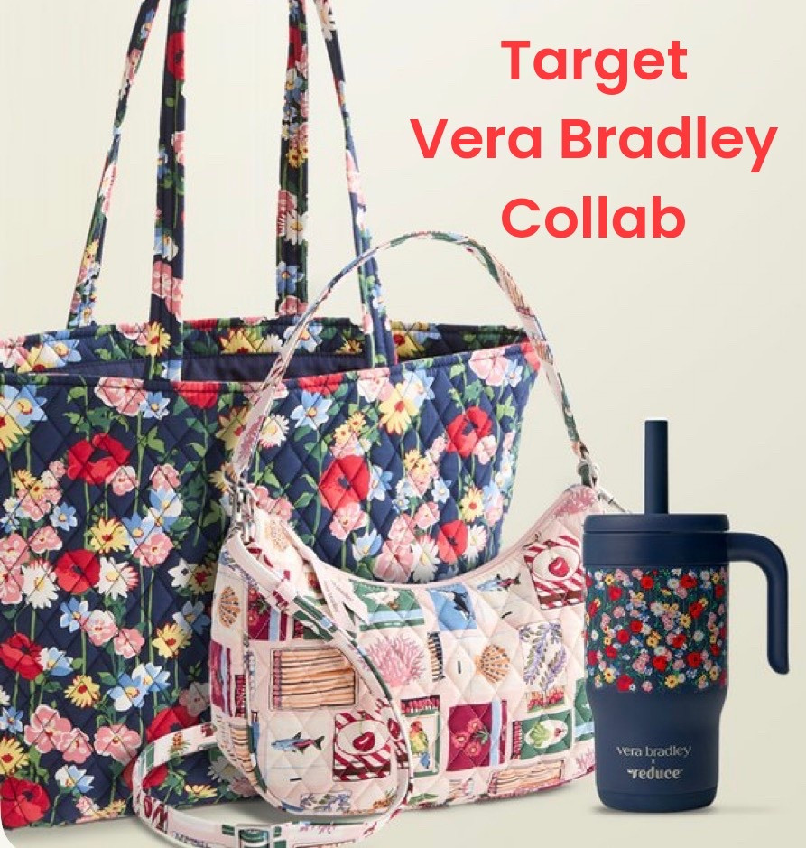 The Target x Vera Bradley Collab has been such a hit - and the items that launched are absolutely flying! From drinkware to the cutest totes and travel accessories, there are so many excellent, affordable options included! 

#LTKSaleAlert #LTKTravel #LTKootd