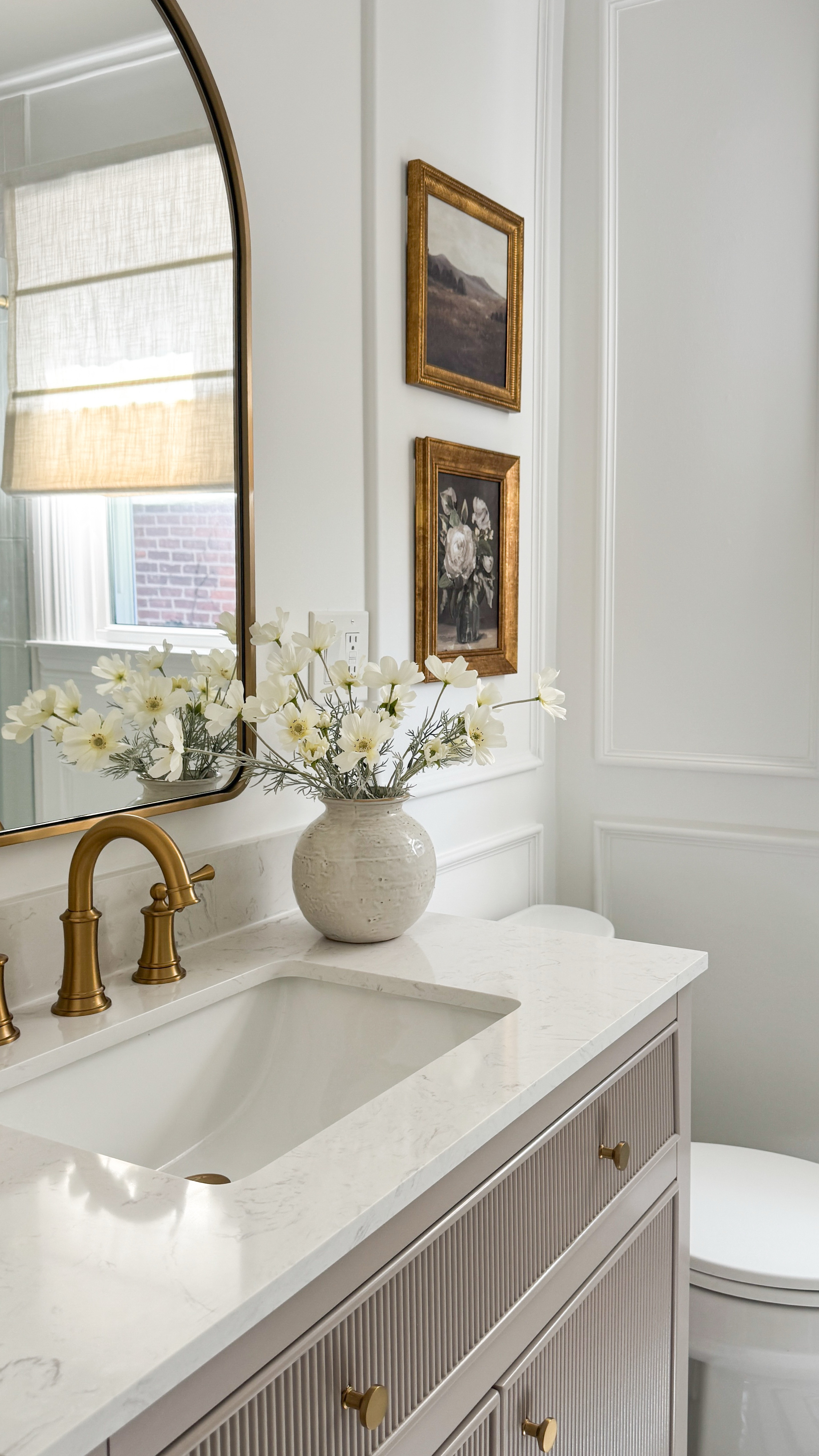 Sharing everything we used to turn our old, outdated guest bathroom into a space that feels just as luxurious as it looks! ✨ From the sleek tile to the modern fixtures, every detail made a difference. Shop everything we used to create this dreamy bathroom right here! 🚿🤍

#bathroomdesign #bathroomdecor #bathroommakeover #smallbathroomdesign #homeinspo #ltkhome #shopltk

#LTKSaleAlert #LTKWatchNow #LTKStyleTip