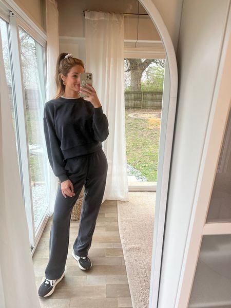 Lululemon softstreme set in black🤍

Sized up to a 6 in the pants so they are loose and they’re perfect! 

Loungewear look, matching set, sweat suit, lululemon 

#LTKstyletip #LTKFind