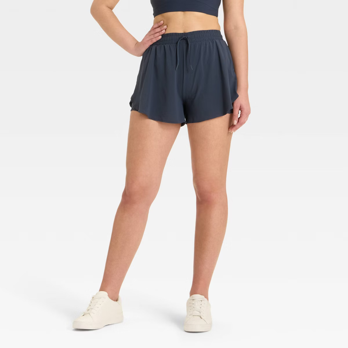 Women's Woven High-Rise Flutter Shorts 3" - All In Motion™ | Target