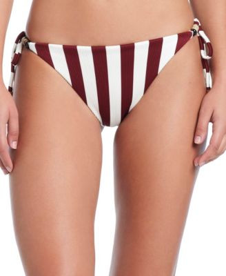 Women's Crossing Paths Side Tie Swim Bottom | Macy's