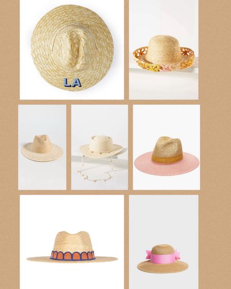 Chic sun hats for summer! 

#LTKFindsUnder100 #LTKStyleTip #LTKTravel