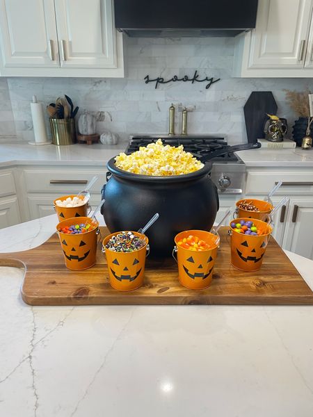 Popcorn bar but Falloween! I showed options for Halloween or fall.  Links to create this here!

#LTKSeasonal #LTKHoliday #LTKHalloween