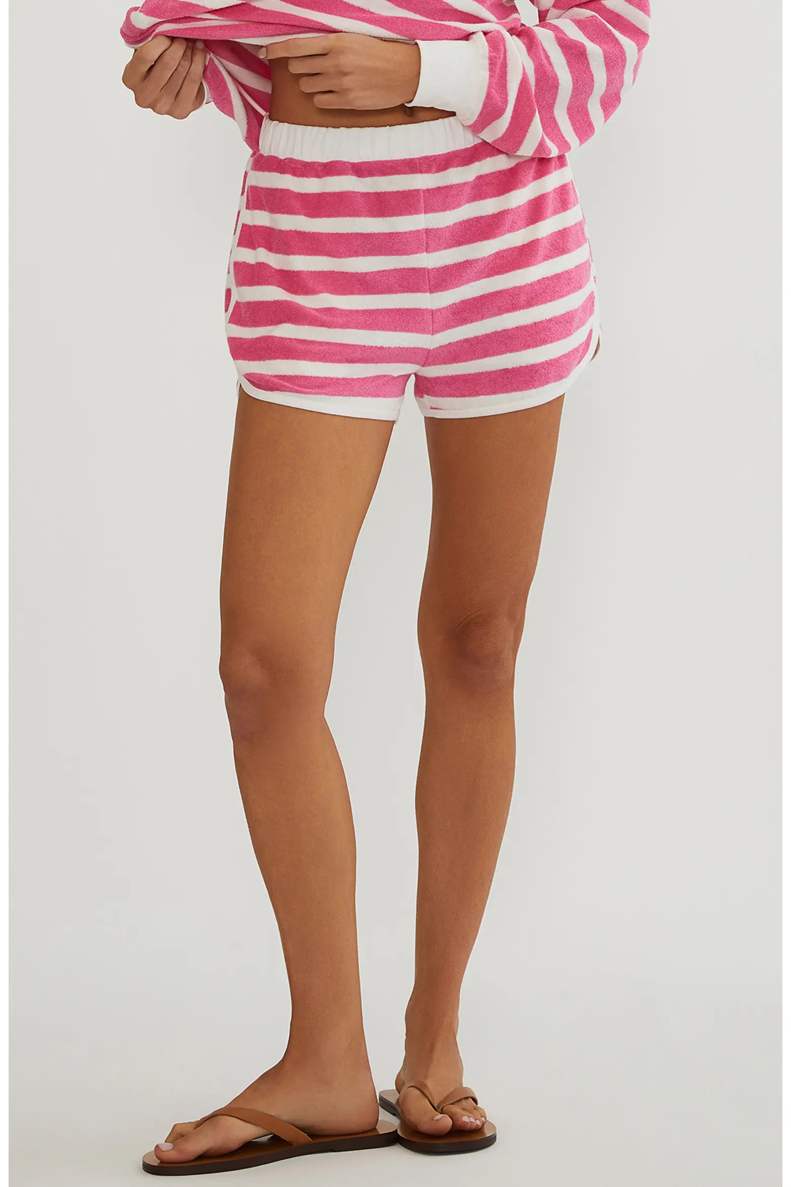 Fia Misty Stripe Terry Shorts (Women) | Nordstrom | Nordstrom