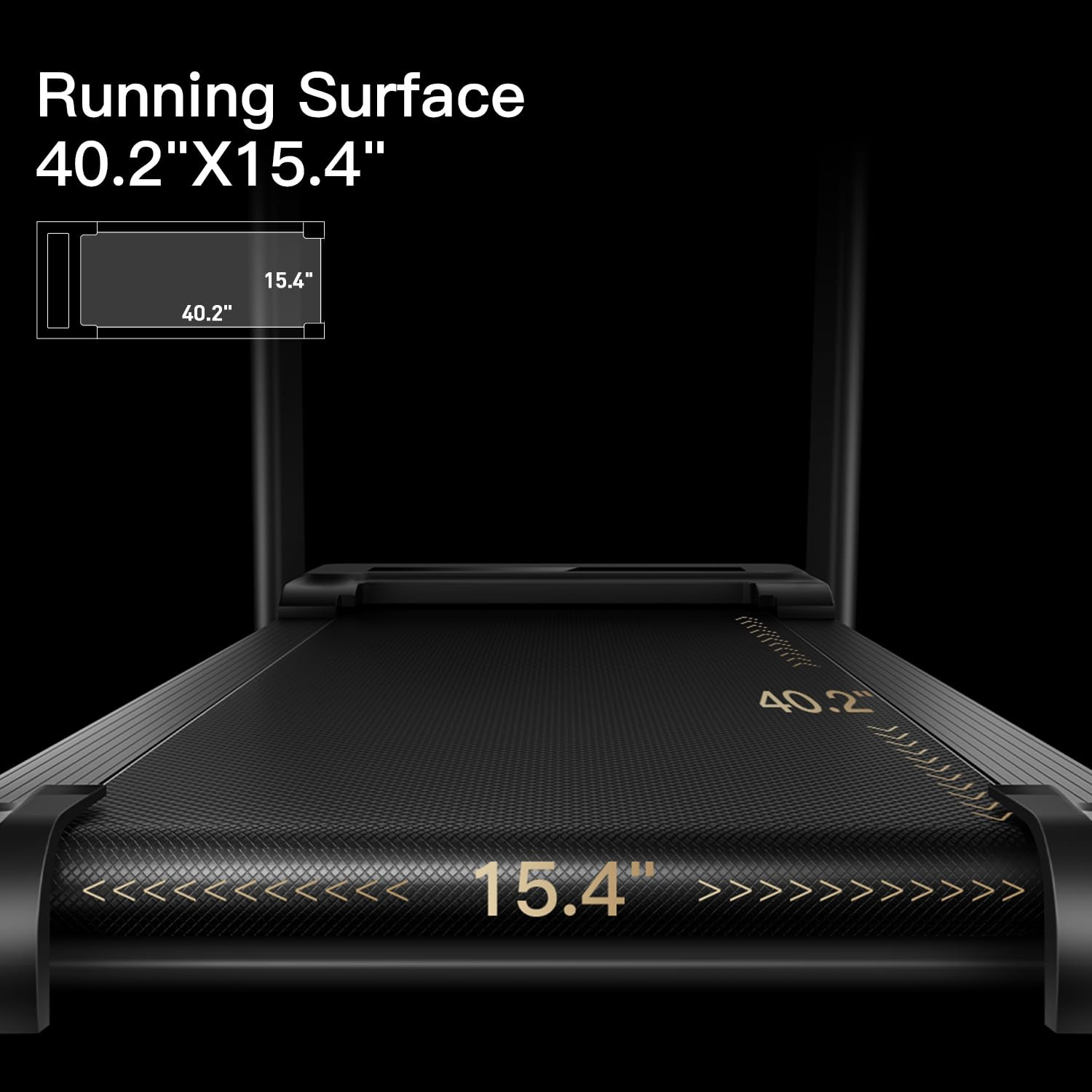 CURSOR FITNESS Home Folding Treadmill with Pulse Sensor, 2.5 HP Quiet Brushless, 7.5 MPH, 265 LBS... | Amazon (US)