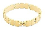 Tommy Hilfiger Women's Jewelry 2780780 Gold Plated with Crystal Link Bracelet, Color: Gold Plated | Amazon (US)