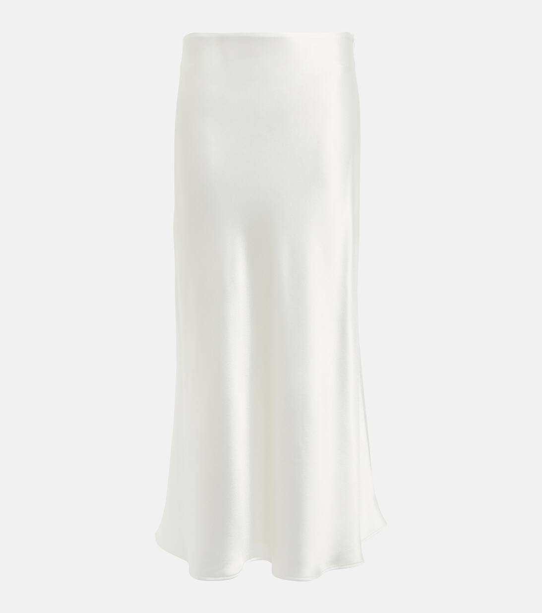 Bridal satin midi skirt | Mytheresa (UK)